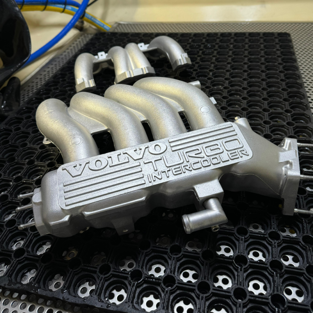 Inlaatspruitstuk gereinigd